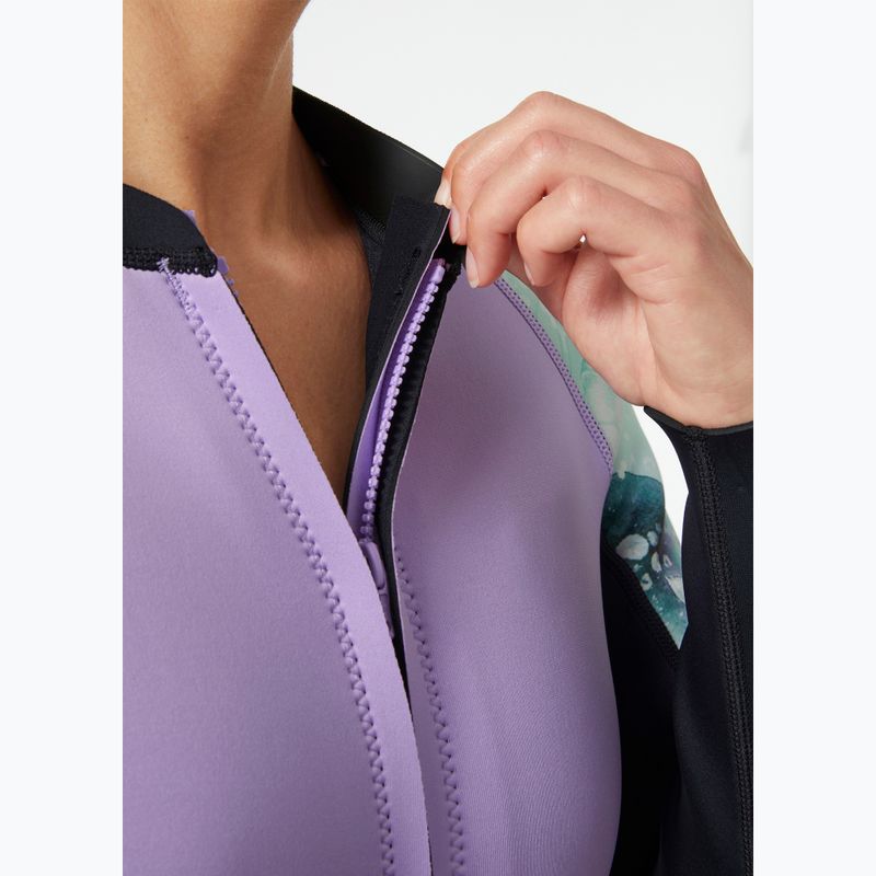 Pianka do pływania damska Helly Hansen Waterwear Long Sleeve Spring Wetsuit 1,5 mm jade esra 5