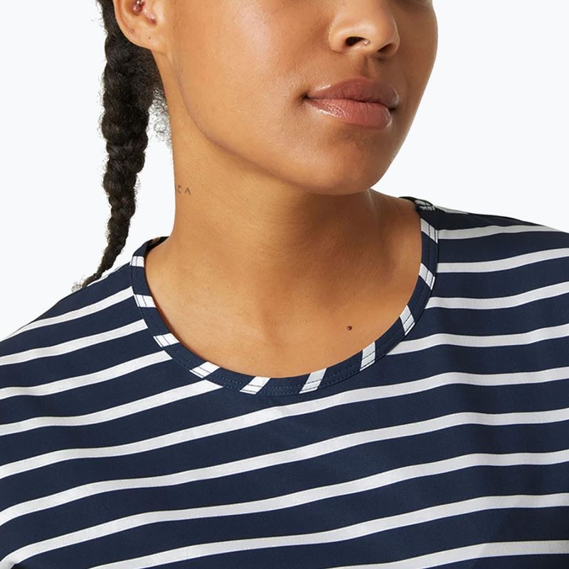 Koszulka damska Helly Hansen Thalia Summer Top navy stripe 3