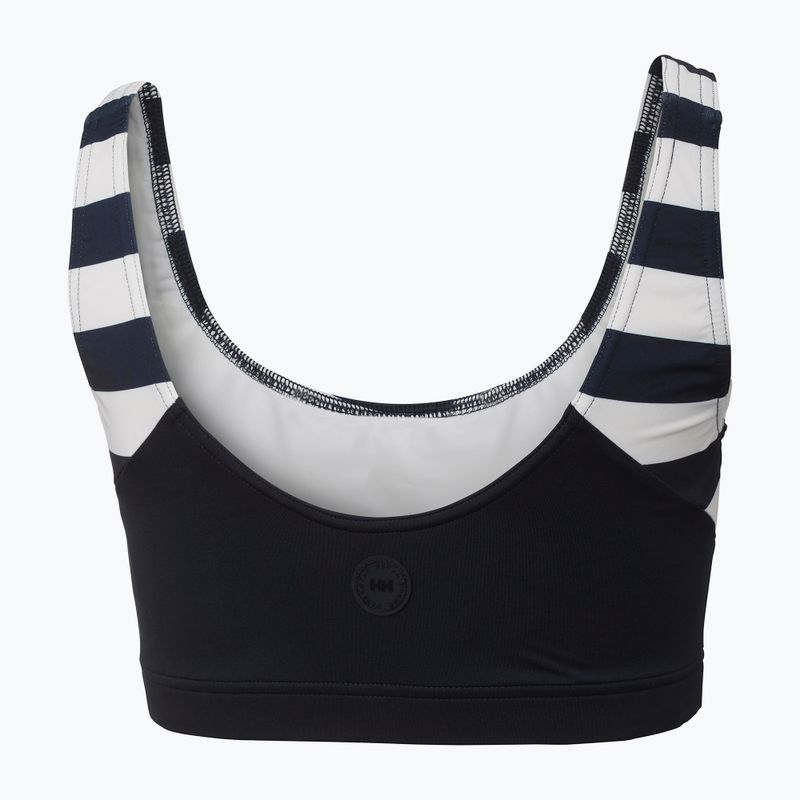 Góra od stroju kąpielowego Helly Hansen Hydropower Bikini Top navy stripe 2