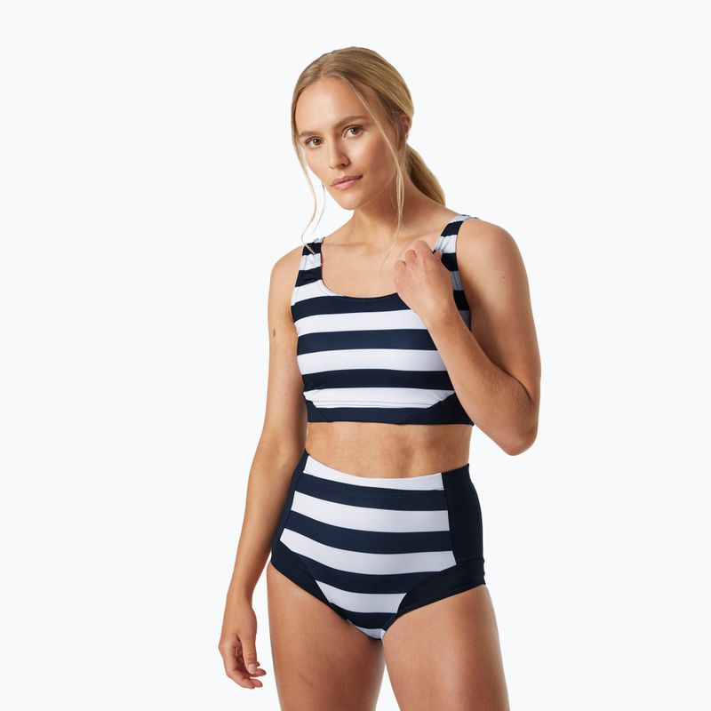 Góra od stroju kąpielowego Helly Hansen Hydropower Bikini Top navy stripe 3