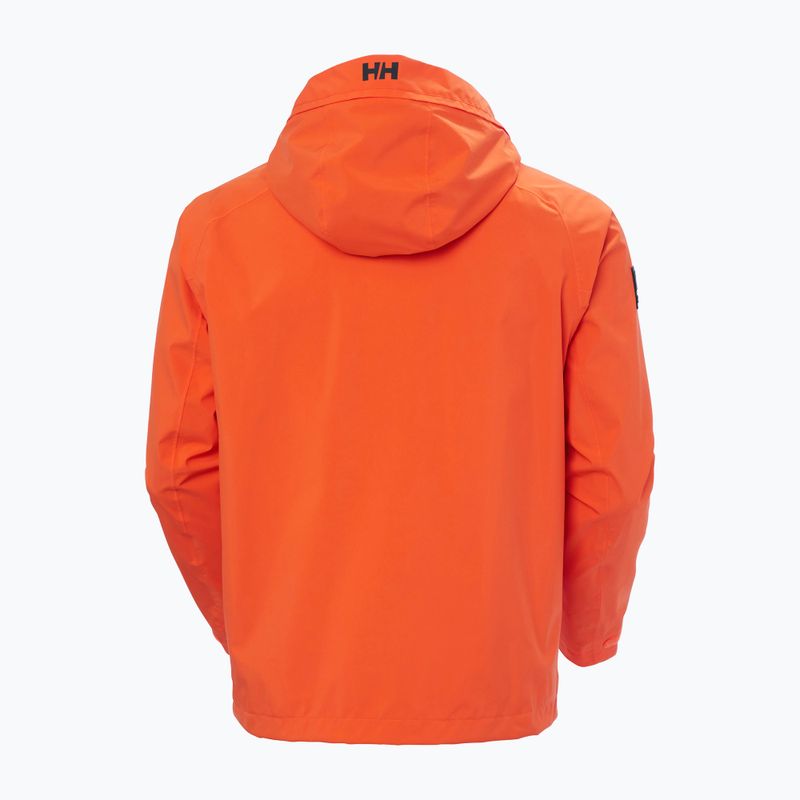 Kurtka żeglarska męska Helly Hansen HP Racing Hooded patrol orange 8
