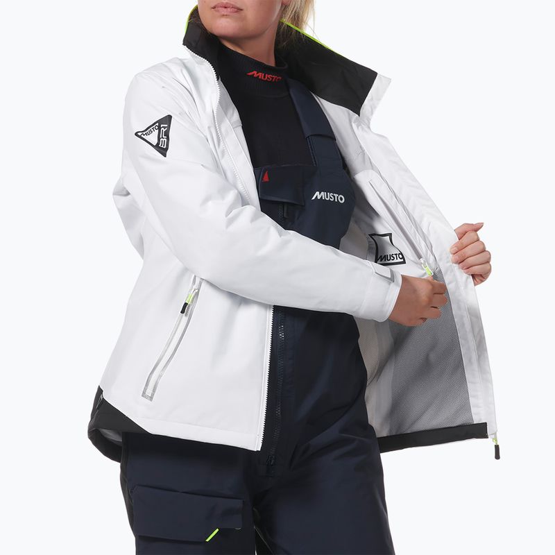 Kurtka żeglarska damska Musto BR1 Solent white 4