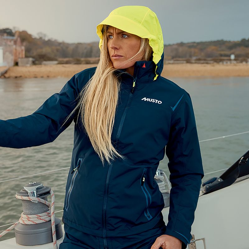 Kurtka żeglarska damska Musto BR1 Solent true navy 10