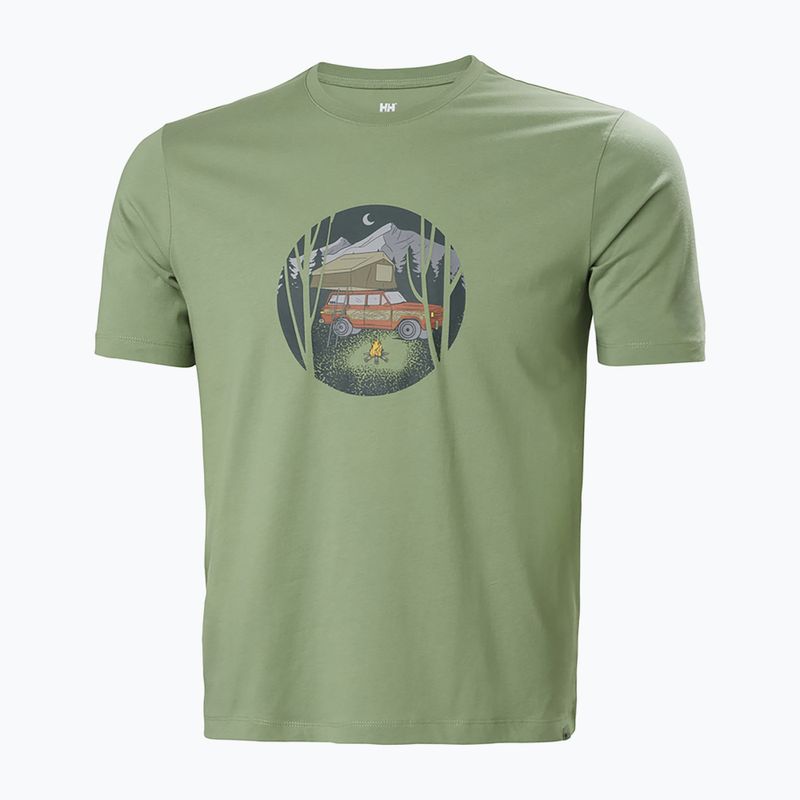 Koszulka męska Helly Hansen F2F Organic Cotton 2.0 jade 2.0