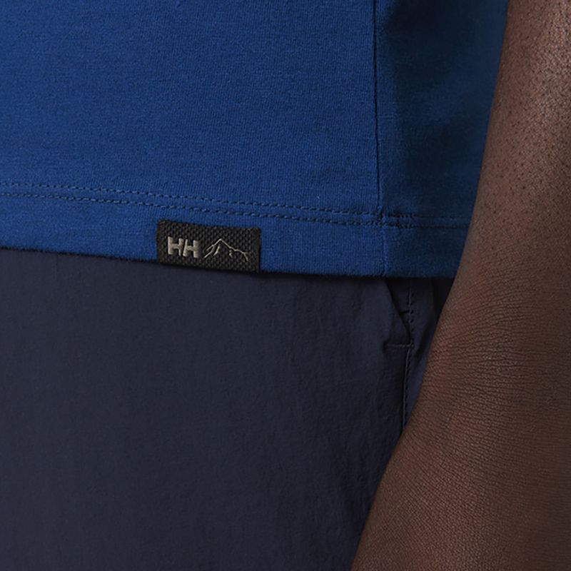Koszulka męska Helly Hansen F2F Organic Cotton 2.0 deep fjord 4