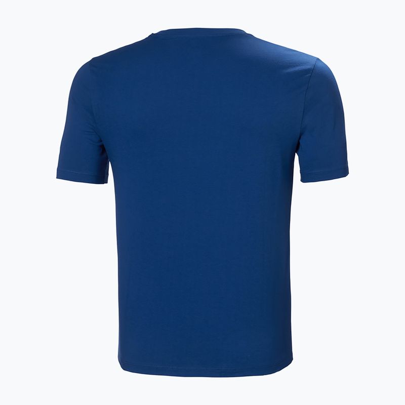 Koszulka męska Helly Hansen F2F Organic Cotton 2.0 deep fjord 6