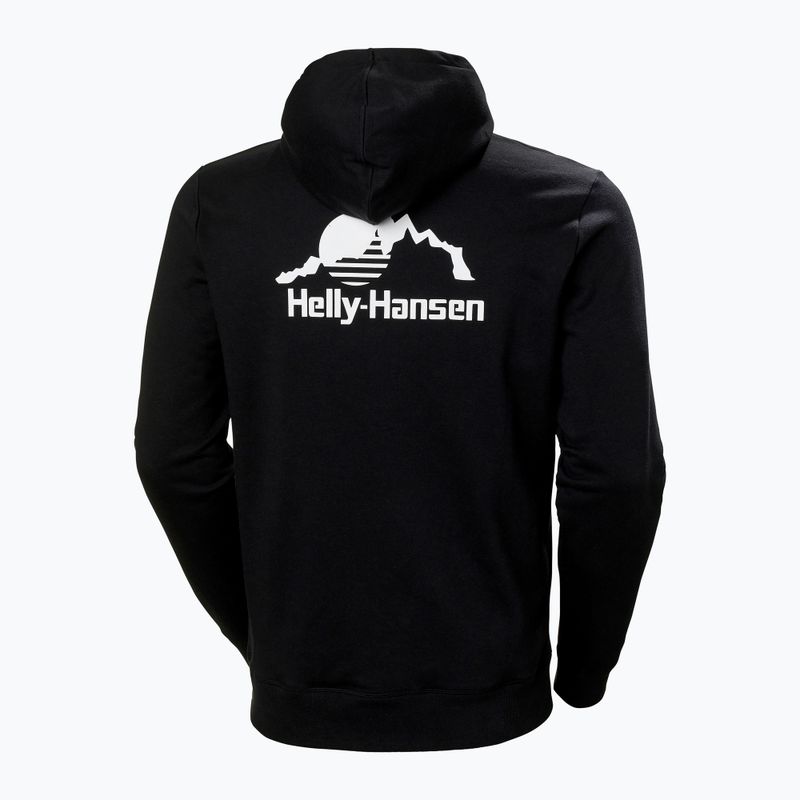 Bluza męska Helly Hansen Yu Hoodie 2.0 black 2