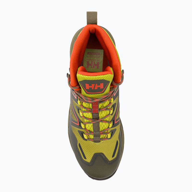 Buty trekkingowe męskie Helly Hansen Cascade Mid HT neon moss/utility green 7