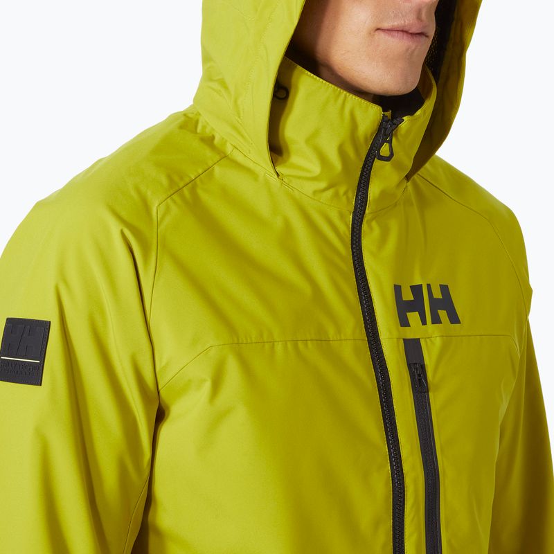 Kurtka żeglarska męska Helly Hansen Hp Racing Lifaloft Hooded bright moss 3