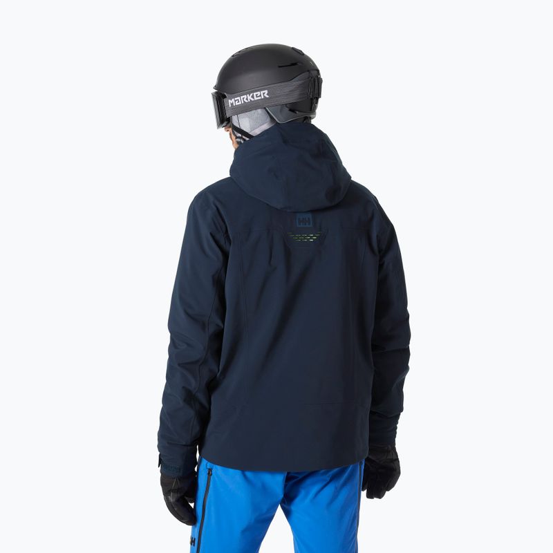 Kurtka narciarska męska Helly Hansen Alpha Lifaloft navy 2
