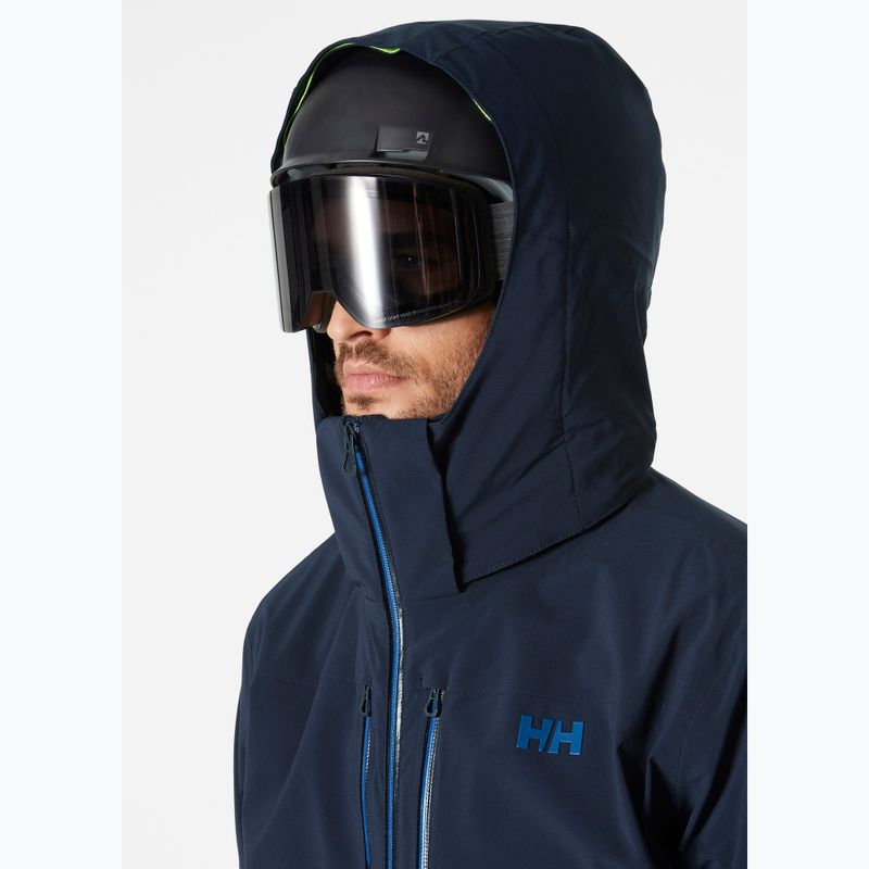 Kurtka narciarska męska Helly Hansen Alpha Lifaloft navy 3