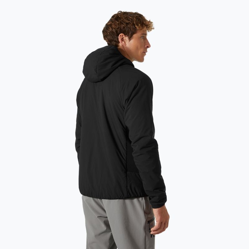 Kurtka hybrydowa męska Helly Hansen Odin Lightweight Stretch Hooded Insulator 2.0 black 2