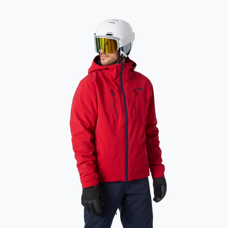 Kurtka narciarska męska Helly Hansen Alpha 4.0 red