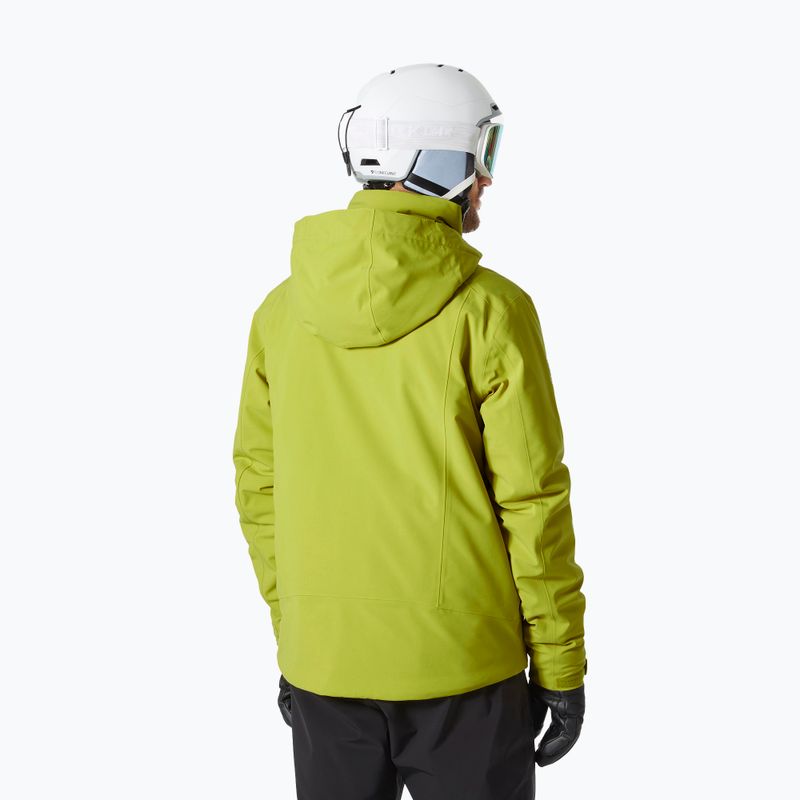 Kurtka narciarska męska Helly Hansen Alpha 4.0 bright moss 2