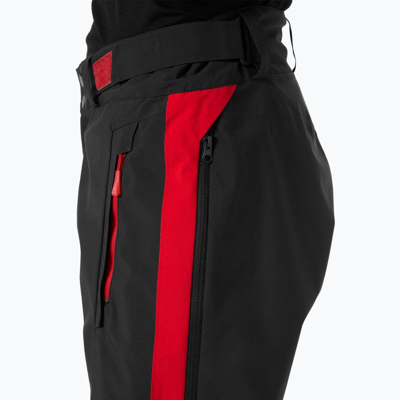 Spodnie narciarskie męskie Helly Hansen World Cup Insulated Full-Zip black aca 4