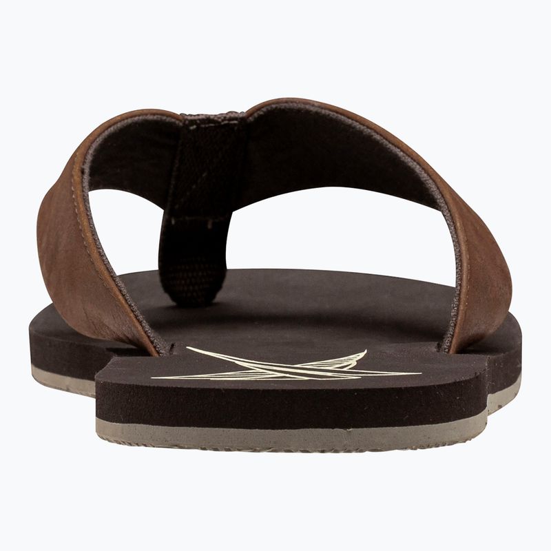 Japonki męskie Helly Hansen Seasand 2 Leather Sandals espresso/fallen rock 3