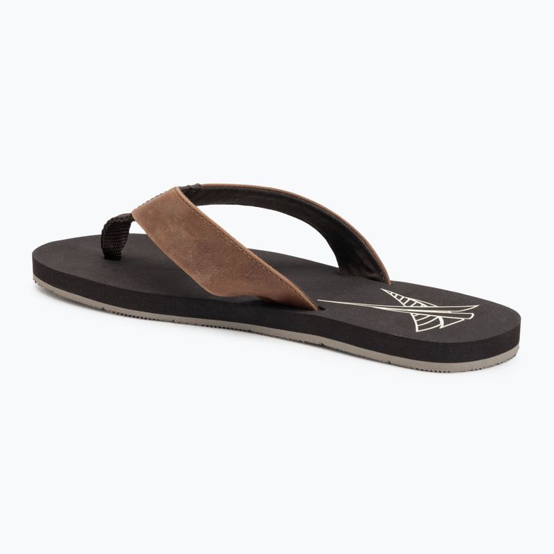 Japonki męskie Helly Hansen Seasand 2 Leather Sandals espresso/fallen rock 3