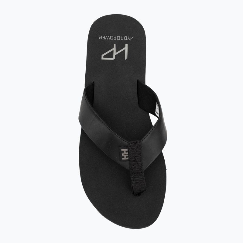 Japonki męskie Helly Hansen Seasand 2 Leather Sandals black/fallen rock 5