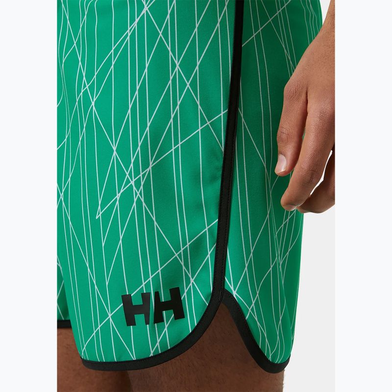Szorty kąpielowe męskie Helly Hansen HP Curve Board 7” bright green 3