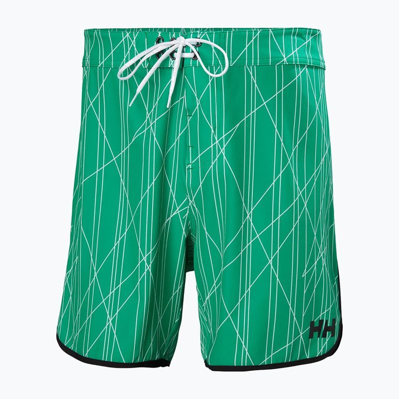 Szorty kąpielowe męskie Helly Hansen HP Curve Board 7” bright green 5