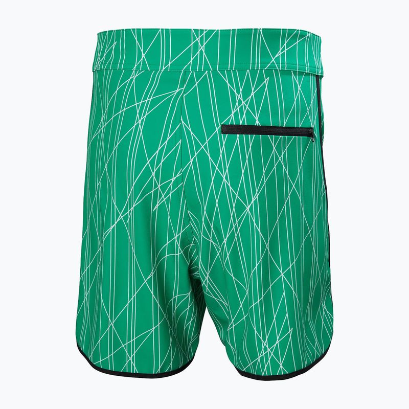 Szorty kąpielowe męskie Helly Hansen HP Curve Board 7” bright green 6