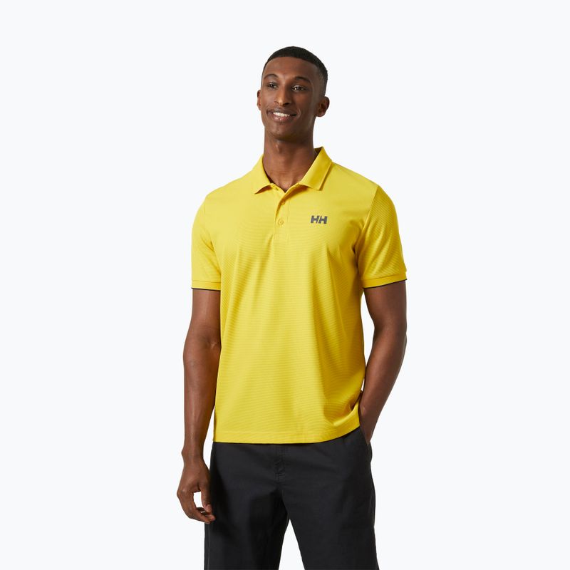 Koszulka polo męska Helly Hansen Ocean Polo gold rush