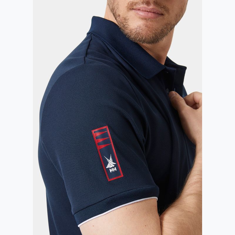 Koszulka polo męska Helly Hansen Ocean Polo navy 34207_599 4