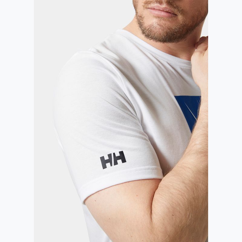 Koszulka męska Helly Hansen HP Race Graphic white 4