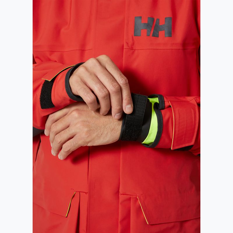 Kurtka żeglarska męska Helly Hansen Skagen Pro alert red 8