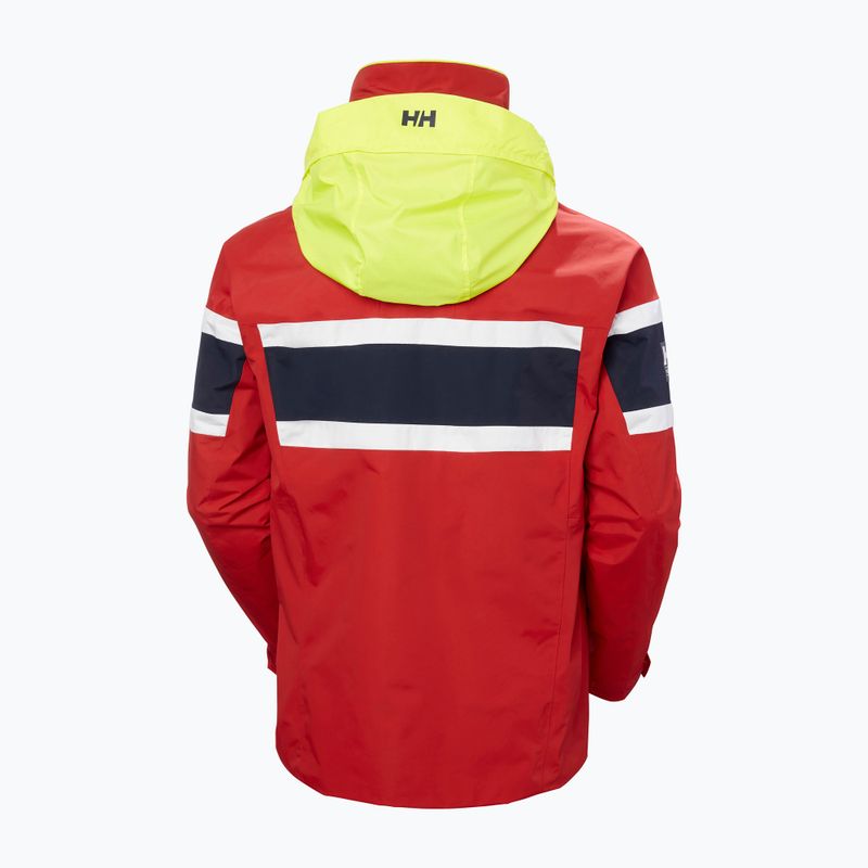 Kurtka żeglarska męska Helly Hansen Salt Original red 5