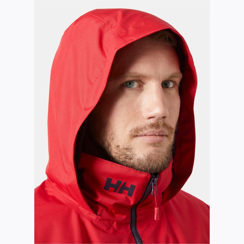 Kurtka żeglarska męska Helly Hansen Crew Hooded Midlayer 2 red 3