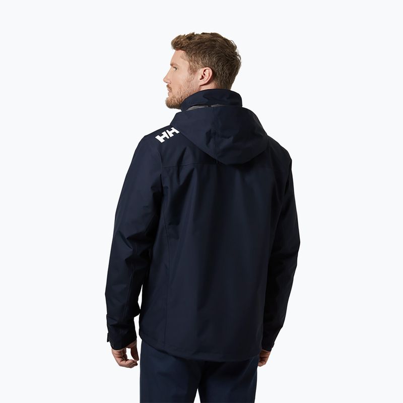 Kurtka żeglarska męska Helly Hansen Crew Hooded Midlayer 2 navy 2