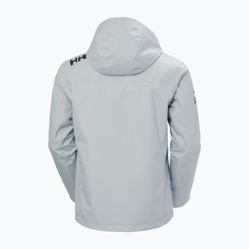 Kurtka żeglarska męska Helly Hansen Crew Hooded Midlayer 2 grey fog 2