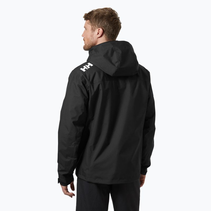 Kurtka żeglarska męska Helly Hansen Crew Hooded Midlayer 2 black 2