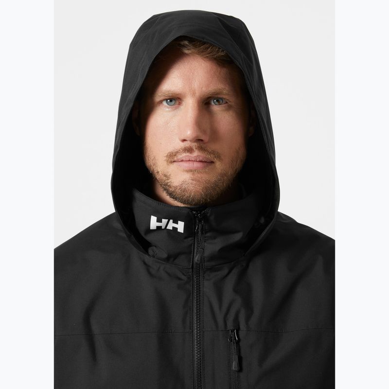 Kurtka żeglarska męska Helly Hansen Crew Hooded Midlayer 2 black 3