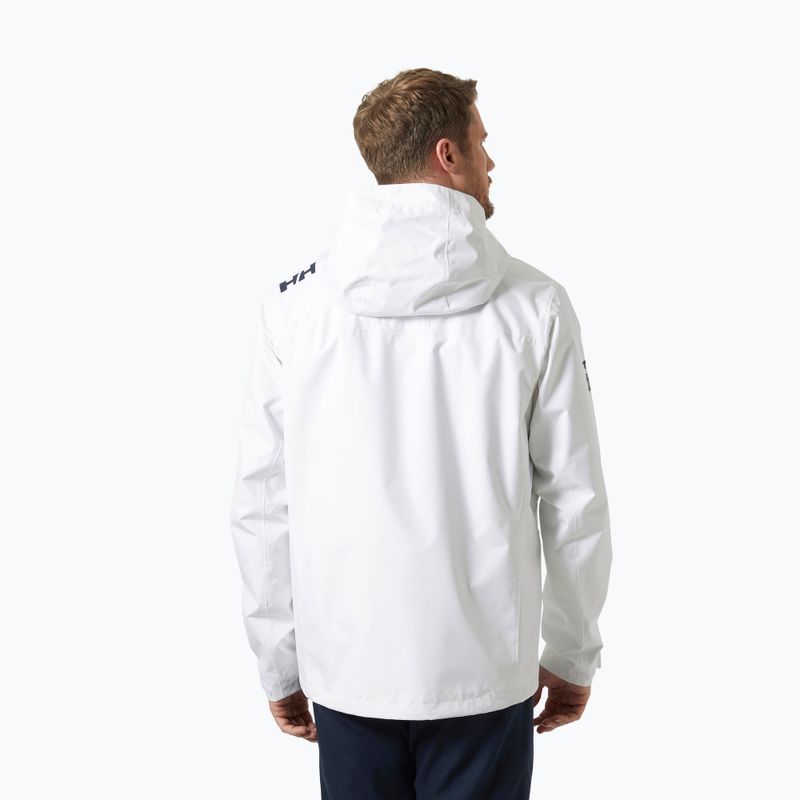 Kurtka żeglarska męska Helly Hansen Crew Hooded 2.0 white 2