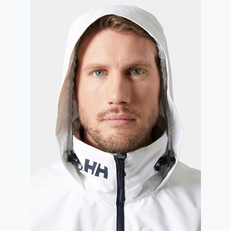 Kurtka żeglarska męska Helly Hansen Crew Hooded 2.0 white 5
