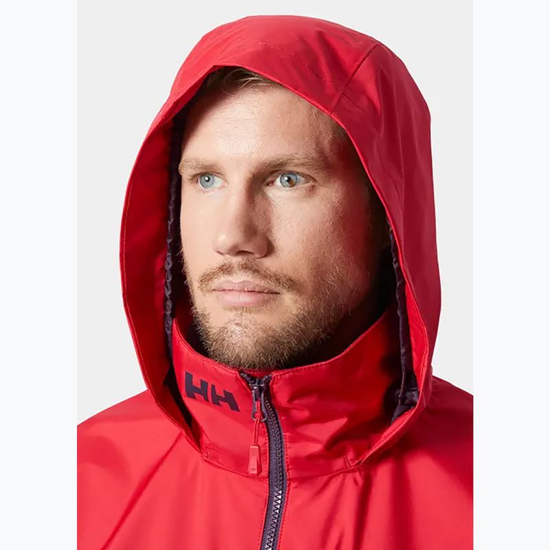 Kurtka żeglarska męska Helly Hansen Crew Hooded 2.0 red 3