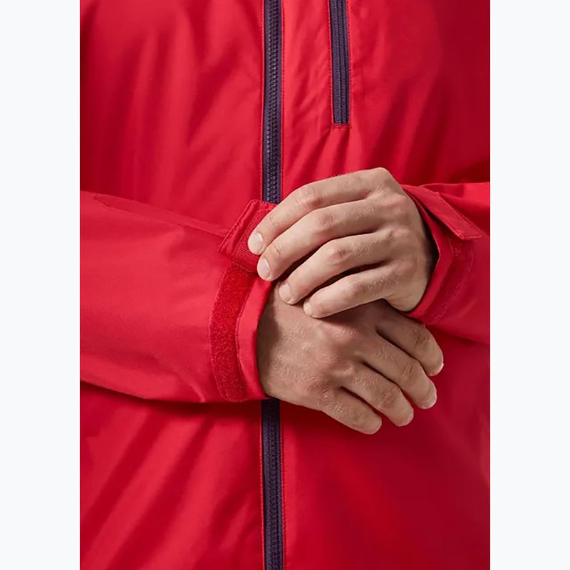 Kurtka żeglarska męska Helly Hansen Crew Hooded 2.0 red 5