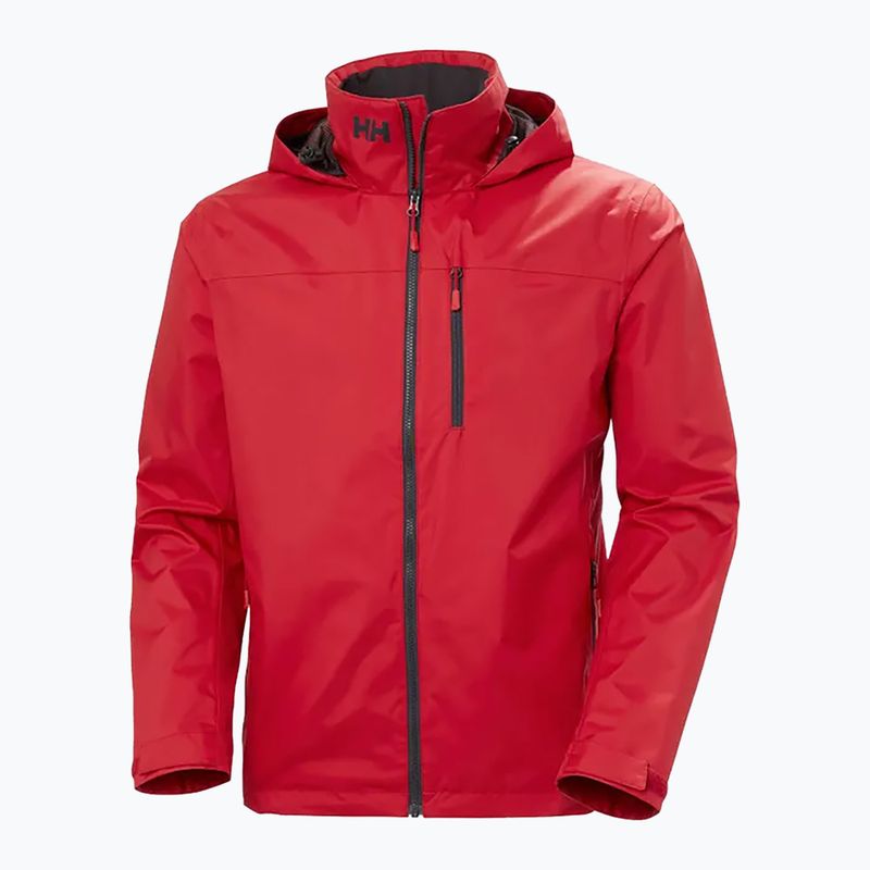 Kurtka żeglarska męska Helly Hansen Crew Hooded 2.0 red 6