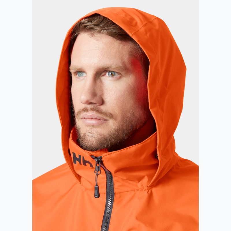 Kurtka żeglarska męska Helly Hansen Crew Hooded 2.0 flame 3