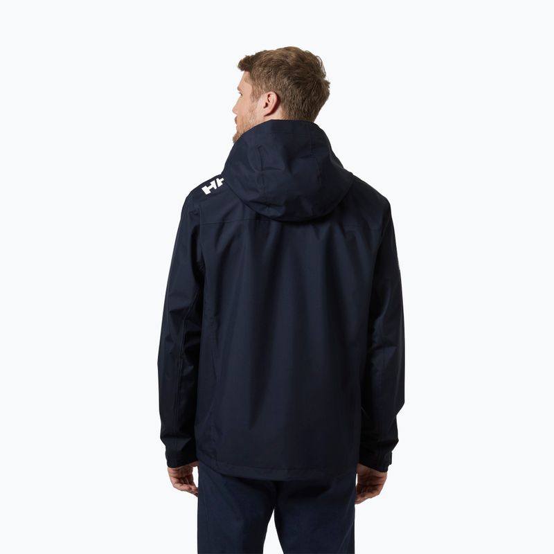 Kurtka żeglarska męska Helly Hansen Crew Hooded 2.0 navy 2