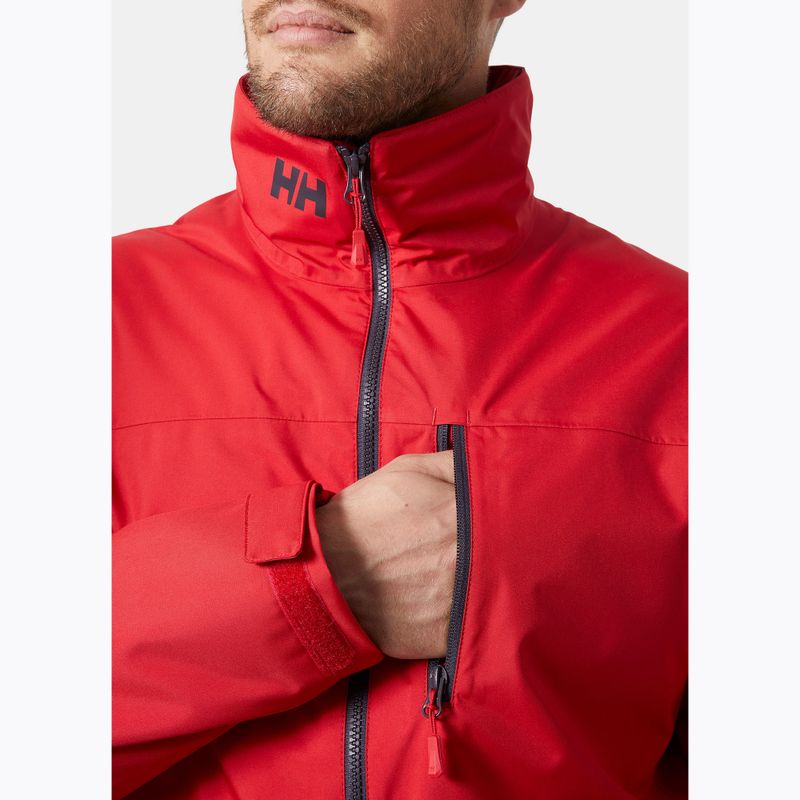 Kurtka żeglarska męska Helly Hansen Crew Midlayer 2 red 3