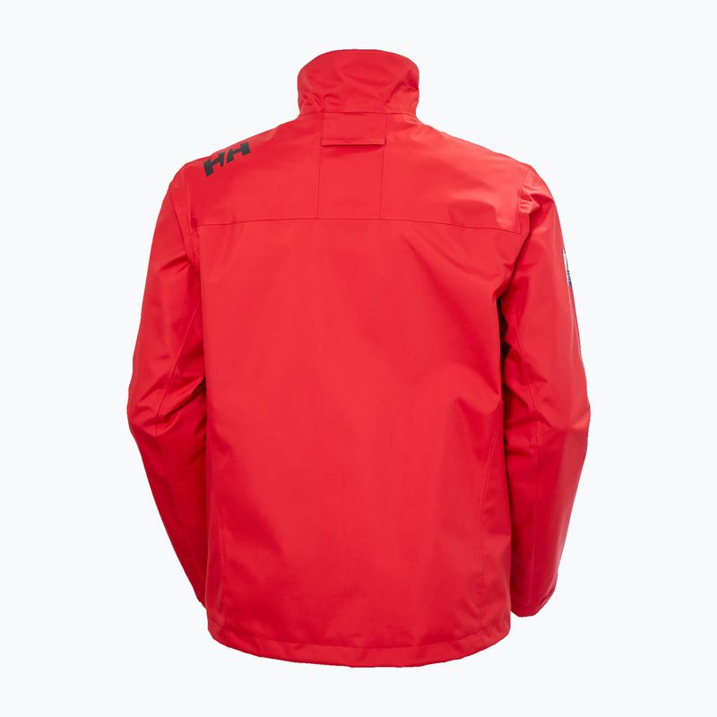 Kurtka żeglarska męska Helly Hansen Crew 2.0 red 7