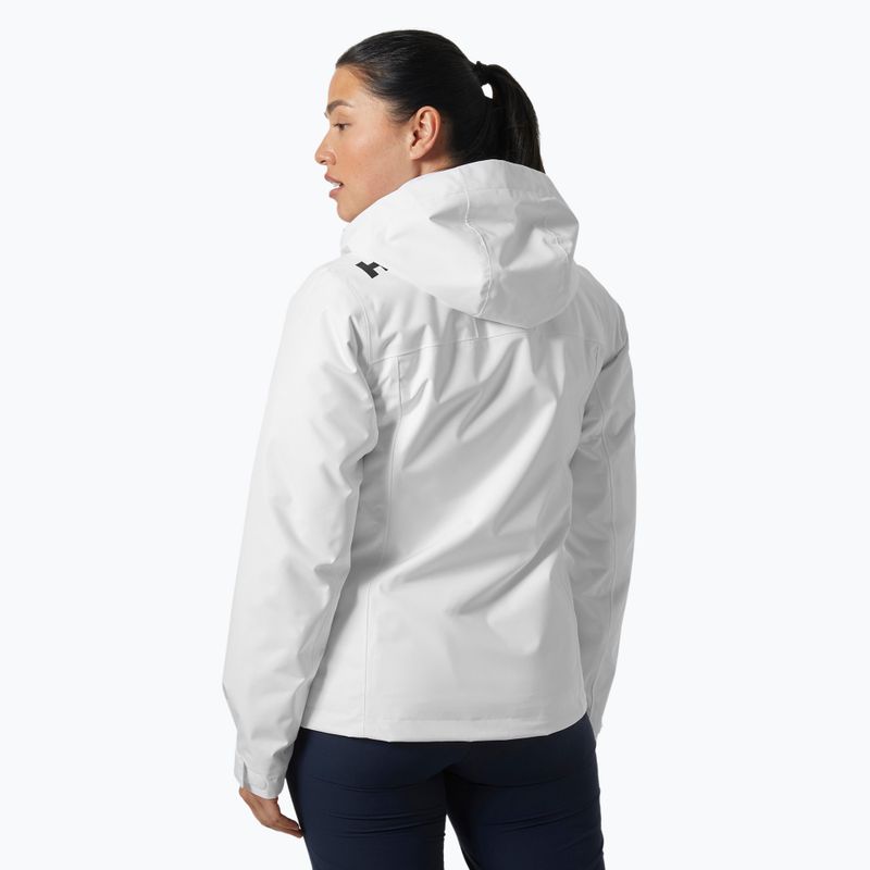 Kurtka żeglarska damska Helly Hansen Crew Hooded Midlayer 2.0 white 2