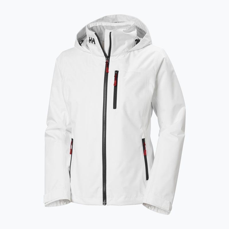 Kurtka żeglarska damska Helly Hansen Crew Hooded Midlayer 2.0 white 7