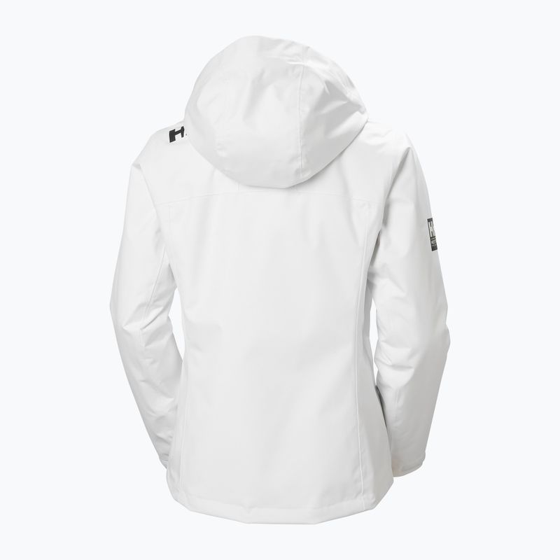 Kurtka żeglarska damska Helly Hansen Crew Hooded Midlayer 2.0 white 8