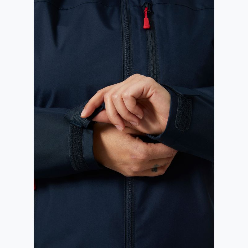 Kurtka żeglarska damska Helly Hansen Crew Hooded Midlayer 2.0 navy 5