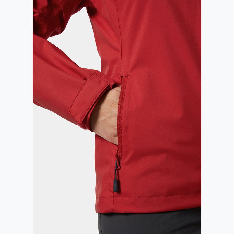 Kurtka żeglarska damska Helly Hansen Crew Hooded 2.0 red 4