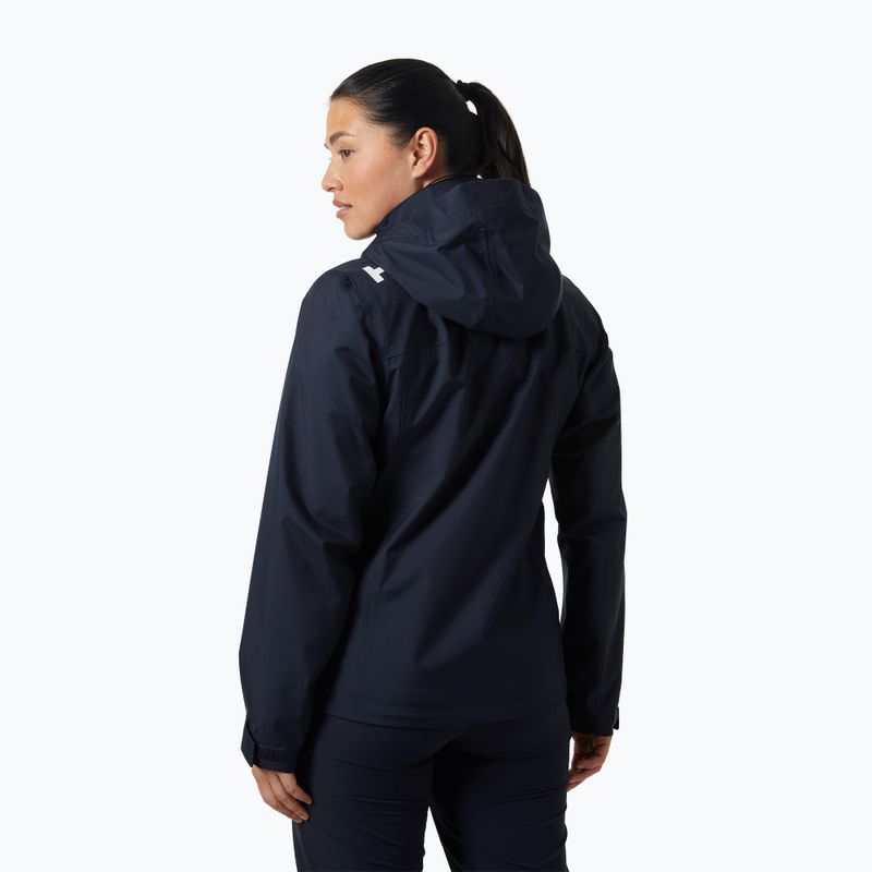 Kurtka żeglarska damska Helly Hansen Crew Hooded 2.0 navy 2